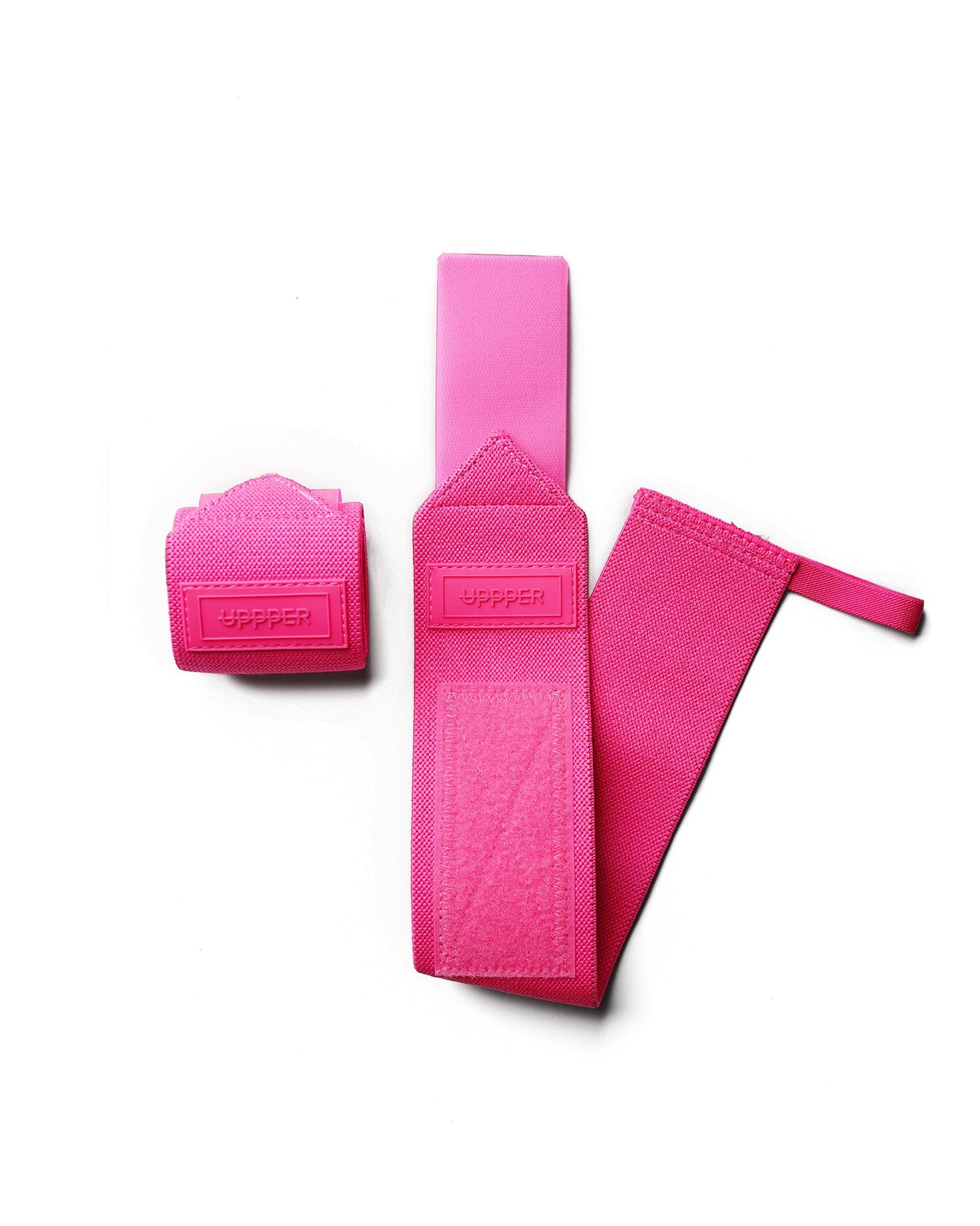 uppper wrist wraps neon pink